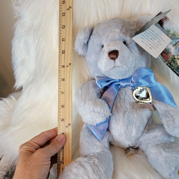 Vintage Thomas Kinkade Bean Bag Bear - Picture 8 of 16